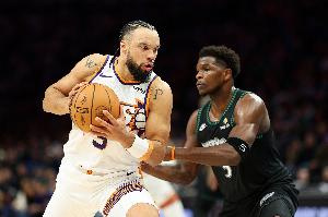 狄龙：希望森林狼进季后赛 我们能拿捏他们&我和布克被罚下都能赢 配图