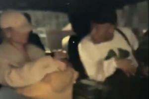 同框出现！姆巴佩与绯闻女友同车，在巴黎一同离开酒店返回马德里 配图