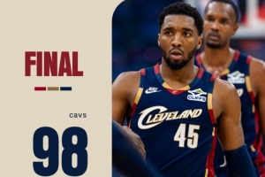 美网友：骑士真软&季后赛会被凯/尼/塞虐 詹姆斯离队后就没存在感 配图