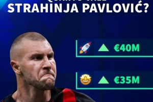 德转预热米兰后卫帕夫洛维奇身价上涨:最高可能达到4000万欧 配图