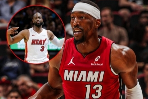 阿德巴约生涯得分突破10000大关 热火队史韦德之外首位万分先生 配图