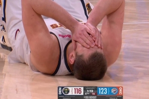 多特今天的恶犯有过界吗？约基奇：没有 上一场打完就翻篇儿了 配图