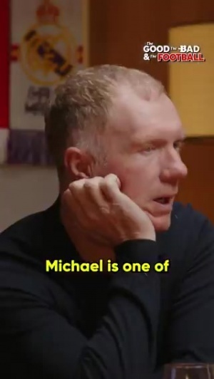 斯科尔斯：绝无冒犯卡里克之意但还是给他发了信息，他说他没生气 配图