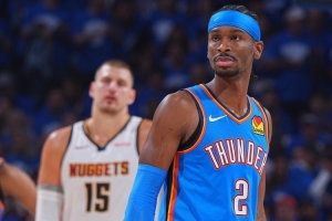 火星撞地球！雷霆本赛季已经三杀掘金 双方4月份还要打1场！ 配图