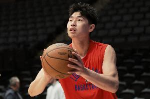 媒体人：崔永熙预计将在3月中旬回归球场 目前其身体已经完全康复 配图