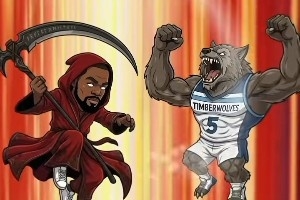 太形象了！动漫版本赛季西部各队排名和现状 配图