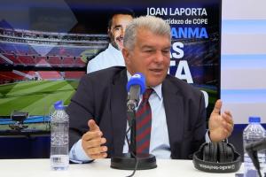 拉波尔塔:梅西是历史最佳,他为巴萨倾尽所有,巴萨也给了他一切 配图