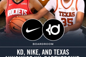 Team KD成立！杜兰特&母校启动NIL计划 签下首位球员麦迪逊·布克 配图