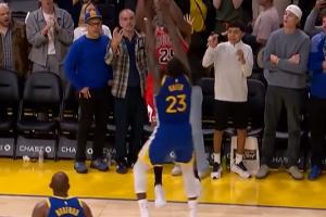 追梦致命犯规！克赖尔2罚中1 杰伦·史密斯2罚全中将比赛逼进加时 配图