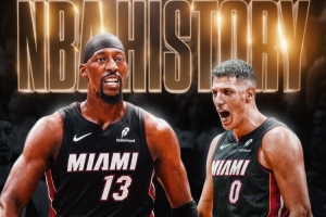 历史第二对！阿德巴约&丰泰基奥单场合砍100+ 比肩大帅&阿特尔斯 配图