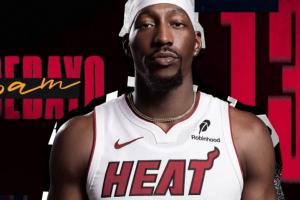 炸裂!阿德巴约16中10爆轰31分 首节历史第二高分! 配图