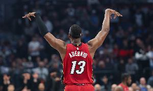 一场涨了1.1分!阿德巴约赛前场均18.91分 赛后涨到20.02分 配图