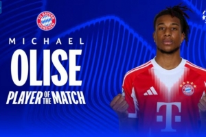 2球1助攻,欧冠官方:奥利塞当选拜仁6-1亚特兰大全场最佳 配图