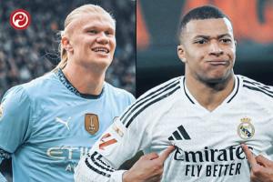 现身价2亿!队报:皇马仍梦想签哈兰德 曾设想他踢中路姆巴佩在左 配图