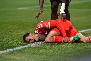 记者：穆西亚拉脚踝旧伤负荷反应，他将至少缺阵本周客战药厂 配图