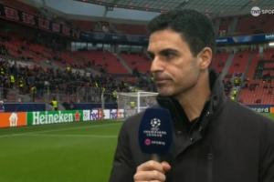 阿尔特塔赛前:要尽可能占据优势 特罗萨德不太舒服就让他休息了 配图