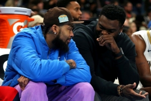 英格拉姆:锡安是跨时代的奇才 我们曾一起努力打造一支争冠队伍 配图