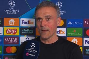 恩里克:把5-2的比分看得好像比赛已经结束了,这可能会是个问题 配图