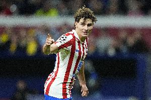 阿根廷媒体:马竞不久前拒绝了阿森纳对小蜘蛛接近1.43亿欧的报价 配图