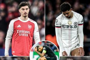 八强几队?英超6/6晋级欧冠16强,首回合5客场1平4负下周谁能翻盘 配图