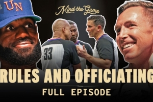 詹姆斯：裁判总说对我的犯规是轻微接触 身材高大不容易得到吹罚 配图