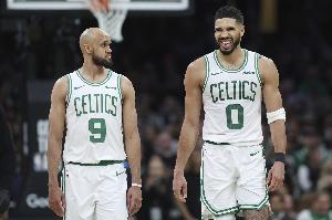 强强对决！明日绿军客战雷霆 塔图姆与德里克·怀特出战成疑 配图