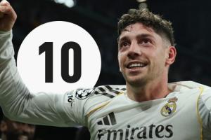 比肩诸多神迹！巴尔韦德成为队报本世纪第20名10分评分球员 配图