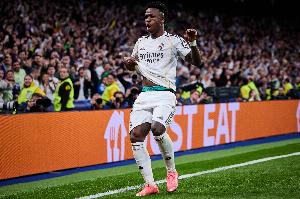 欧冠历史助攻榜:C罗居首,维尼修斯追平吉格斯、德布劳内并列第5 配图