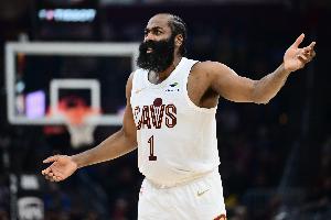 36岁198天！哈登单场至少30分5板5助 骑士队史最老 配图