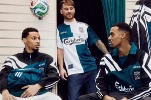 利物浦推出复古系列,致敬1995/96赛季客场球衣 配图