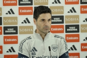 阿尔特塔:客战药厂收获平局令人振奋;对于萨卡我完全信任且欣赏 配图