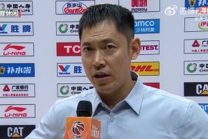 张庆鹏：开局奠定了赢球基础 新援豪斯带来火力和更多打法变化 配图