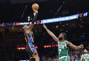 Skip：今天在俄城上演的是NBA总决赛预演 绿军和雷霆防守高水平 配图