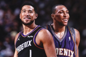 超越本队名宿!布克生涯总得分超“骇客”马里昂 升至历史第90位 配图