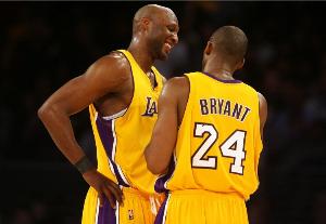 奥多姆称梦见科比给自己送鸡汤 贝弗利：你是嗑药嗑多了别带老科 配图