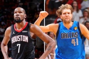 KD25次投进最后10秒扳平或反超球超司机历史第四 科比34次排第一 配图