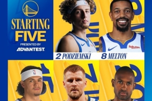 追梦缺阵！勇士首发：波杰姆、梅尔顿、桑托斯、霍福德、波津 配图