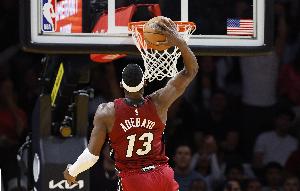 追梦:按上半场节奏阿德巴约能得86分 NBA那么多刷子谁能刷到83? 配图