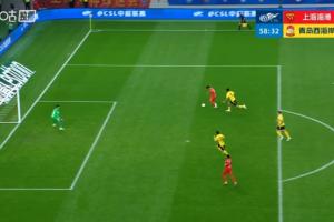 错失良机!蒯纪闻接妙传获得1对1良机,面对李昊将球打飞 配图