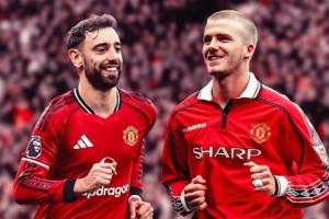 破贝克汉姆纪录！B费27轮16助，打破曼联队史英超单赛季助攻纪录 配图