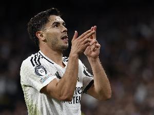 迪亚斯迎皇马生涯150场各项赛事出场里程碑，贡献21球25助攻 配图