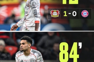 在德甲赛场上，拜仁28年来首次两名球员同一场比赛被罚下 配图