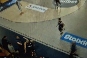 富尼耶遭场边球迷挑衅情绪爆发 屡次冲向后者发泄!双双被驱逐! 配图