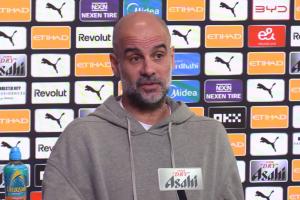 战平西汉姆!瓜帅赛前:英超争冠是最难的 如果丢分一切都结束了 配图