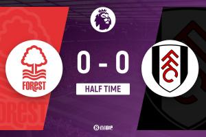 半场-巴锡头球造险两队合计仅3脚射正 诺丁汉森林暂0-0富勒姆 配图