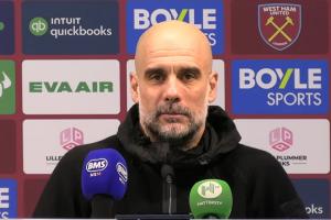 瓜帅：争冠很复杂了，如果尘埃落定，我会打给阿尔特塔恭喜他 配图