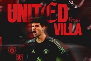 欧冠席位关键战!曼联晒海报预热主场战维拉:老特拉福德比赛日 配图