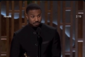 詹姆斯转发祝贺迈克尔·B·乔丹加冕奥斯卡影帝:恭喜我的兄弟! 配图