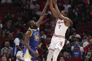 哭笑不得！勇士近8战苦吞7败！唯一赢下的是火箭…… 配图