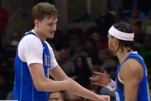 弗拉格与内姆哈德皆至少得到27分10助 NBA史上首对新秀组合 配图